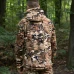 Тактична флісова кофта з капюшоном Multicam