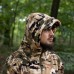 Тактическая флисовая кофта с капюшоном Multicam