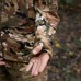 Тактическая флисовая кофта с капюшоном Multicam