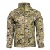 Куртка с липучками для шевронов Vik-Tailor SoftShell Multicam