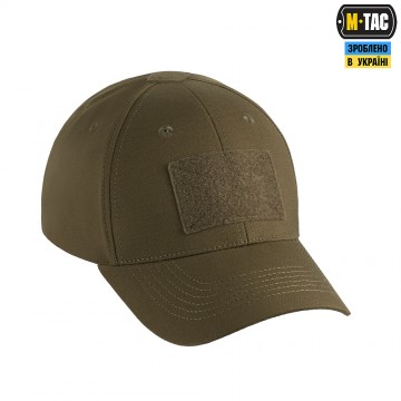 Бейсболка M-Tac Elite Flex Тактична ріп-стоп Темна олива , Dark olive