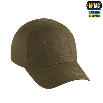 Бейсболка M-Tac Elite Flex Тактическая рип-стоп Темное олива, Dark olive