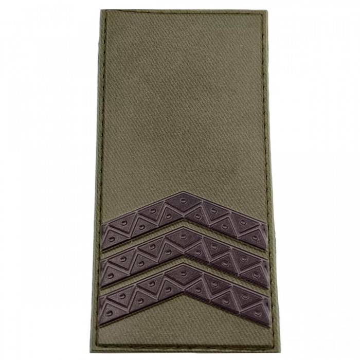 Погон ВСУ Dark сержант, Dark olive Погон ВСУ Dark сержант, Dark olive