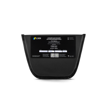 Балістичний пакет під напашник U-WIN PRO, Black
