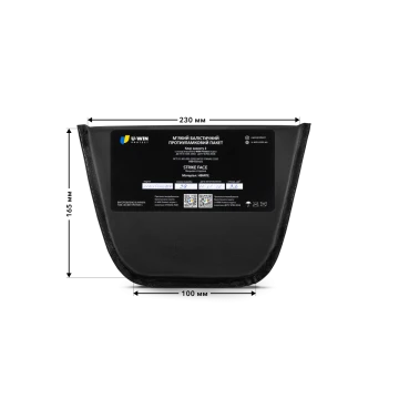 Балістичний пакет під напашник U-WIN PRO, Black