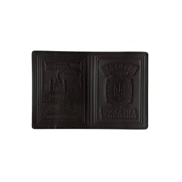 Обкладинка для паспорта України ІІ, Brown