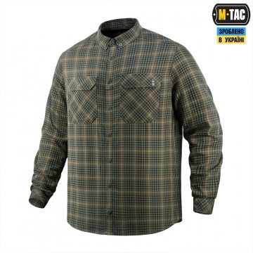 Сорочка M-Tac Lumberjack Cotton Shirt, Black/Green, XS/R