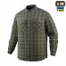 Рубашка M-Tac Lumberjack Cotton Shirt, Black/Green, XS/R