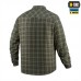Рубашка M-Tac Lumberjack Cotton Shirt, Black/Green, XS/R