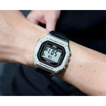 Годинник Casio Timeless Collection W-218HM-7AVEF, Silver & Black