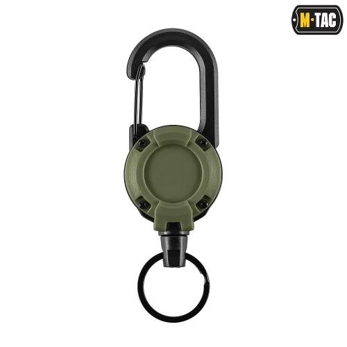 Тактический карабин со шнуром для ключей M-Tac, Olive