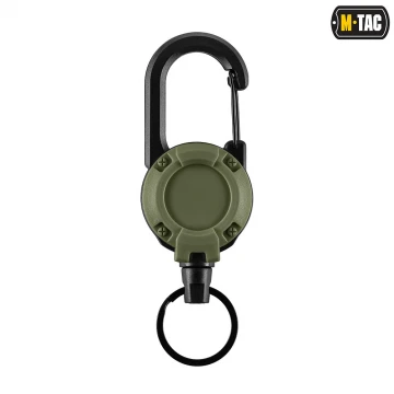 Тактический карабин со шнуром для ключей M-Tac, Olive