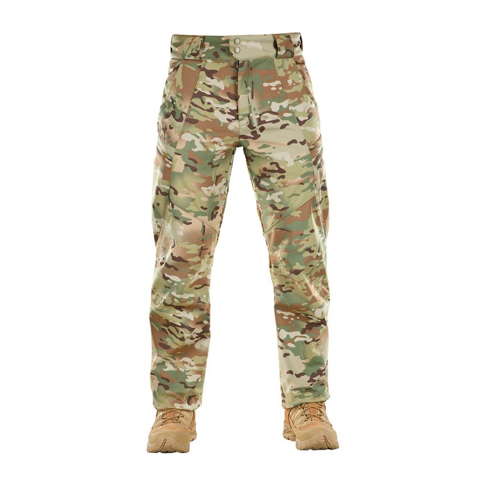Штани тактичні зимові M-Tac Soft Shell Winter MC, MultiCam Штани тактичні зимові M-Tac Soft Shell Winter MC, MultiCam