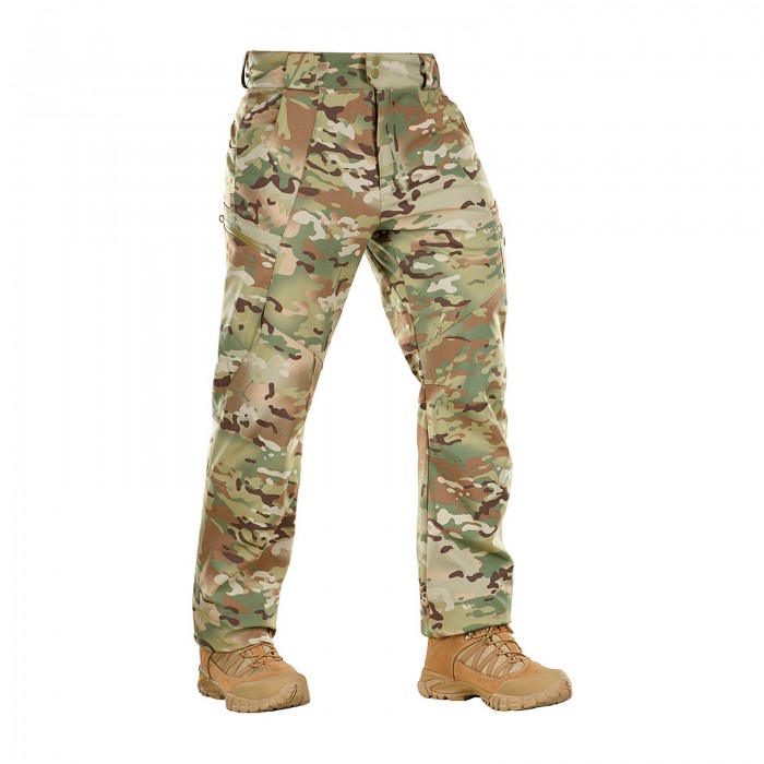 Штани тактичні зимові M-Tac Soft Shell Winter MC, MultiCam Штани тактичні зимові M-Tac Soft Shell Winter MC, MultiCam