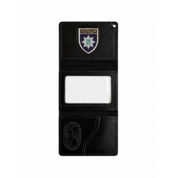 Обкладинка посвідчення НПУ-3 (з шевроном), Black