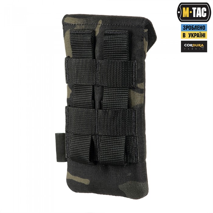 Подсумок для смартфона M-Tac Elite Medium Hex, Black MultiCam Подсумок для смартфона M-Tac Elite Medium Hex, Black MultiCam