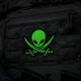 Нашивка M-Tac НЛО оператор GID, Black/Green