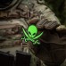 Нашивка M-Tac НЛО оператор GID, Black/Green