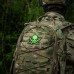 Нашивка M-Tac НЛО оператор GID, Black/Green