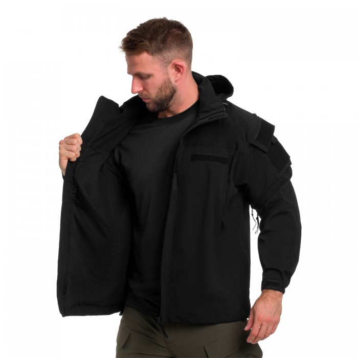 Куртка MFH US Softshell Level 5, Black Куртка MFH US Softshell Level 5, Black