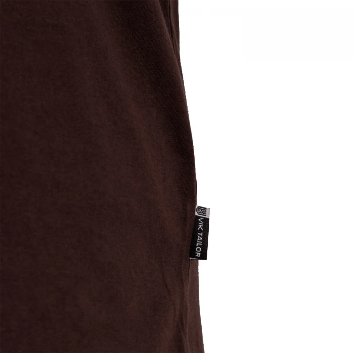 Футболка Vik-Tailor хлопковая, Mud Brown Футболка Vik-Tailor хлопковая, Mud Brown