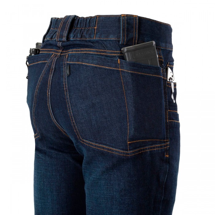Джинси демісезонні Helikon Greyman Tactical Jeans Slim Denim Mid, Navy Blue, W30/L32 Джинси демісезонні Helikon Greyman Tactical Jeans Slim Denim Mid, Navy Blue, W30/L32