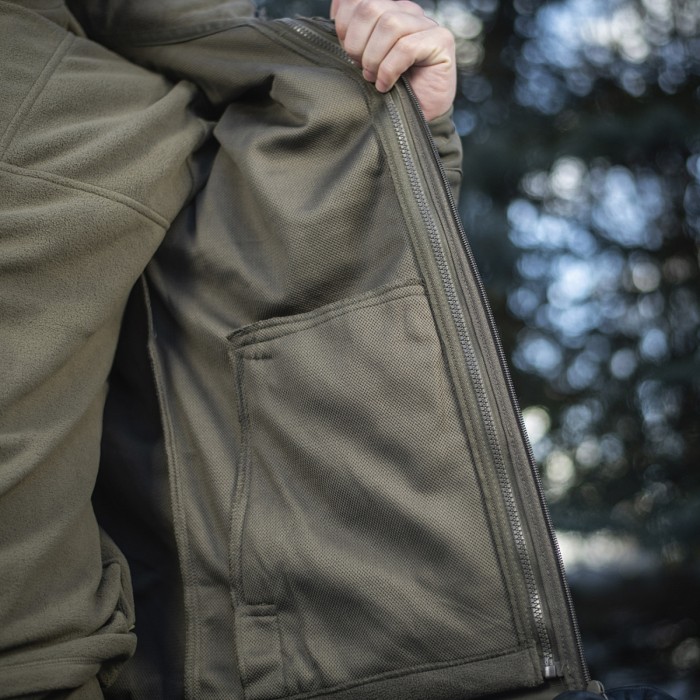 Куртка M-Tac Soft Shell с подстежкой, Olive Куртка M-Tac Soft Shell с подстежкой, Olive