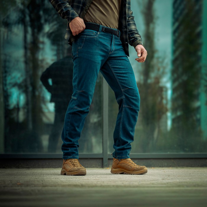 Джинси демісезонні M-Tac Tactical Gen.I Dark Denim Regular Fit, Navy Blue, W30/L32 Джинси демісезонні M-Tac Tactical Gen.I Dark Denim Regular Fit, Navy Blue, W30/L32