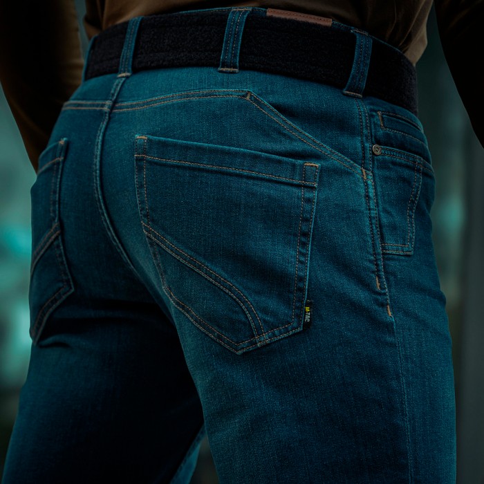 Джинси демісезонні M-Tac Tactical Gen.I Dark Denim Regular Fit, Navy Blue, W30/L32 Джинси демісезонні M-Tac Tactical Gen.I Dark Denim Regular Fit, Navy Blue, W30/L32