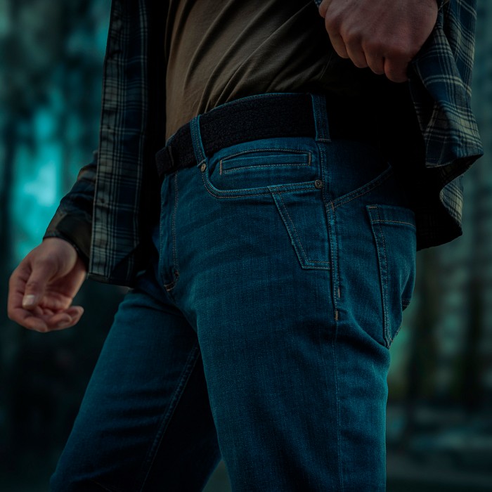 Джинси демісезонні M-Tac Tactical Gen.I Dark Denim Regular Fit, Navy Blue, W30/L32 Джинси демісезонні M-Tac Tactical Gen.I Dark Denim Regular Fit, Navy Blue, W30/L32
