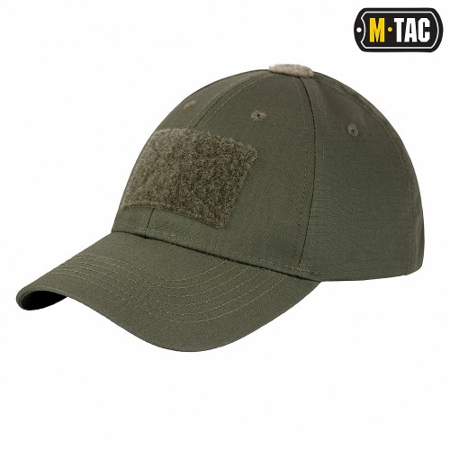 Бейсболка с липучкой M-Tac Flex рип-стоп, Army Olive