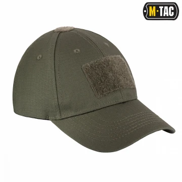 Бейсболка з липучкою M-Tac Flex ріп-стоп, Army Olive