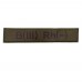 Военный шеврон группа крови B(III) Rh(-), Dark olive