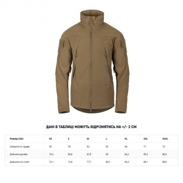 Куртка легкая Helikon-Tex Blizzard Coyote