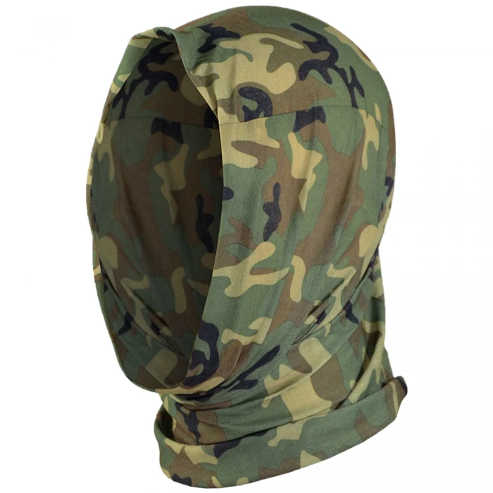 Баф багатофункціональний MIL-TEC Headgear Woodland Баф багатофункціональний MIL-TEC Headgear Woodland
