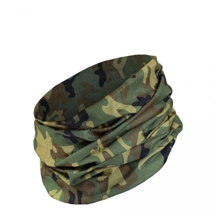 Баф багатофункціональний MIL-TEC Headgear Woodland Баф багатофункціональний MIL-TEC Headgear Woodland