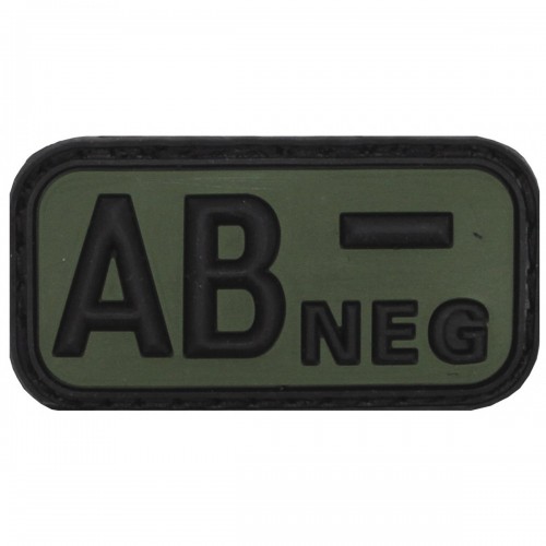Нашивка группа крови AB(IV) Rh- Olive