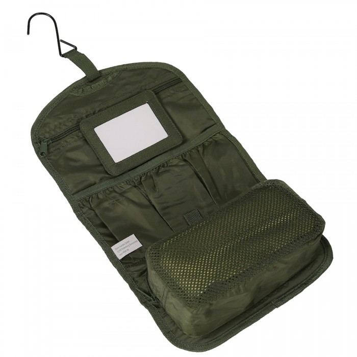 Сумка для туалетного приладдя MIL-TEC British Toilet Bag Olive Сумка для туалетного приладдя MIL-TEC British Toilet Bag Olive