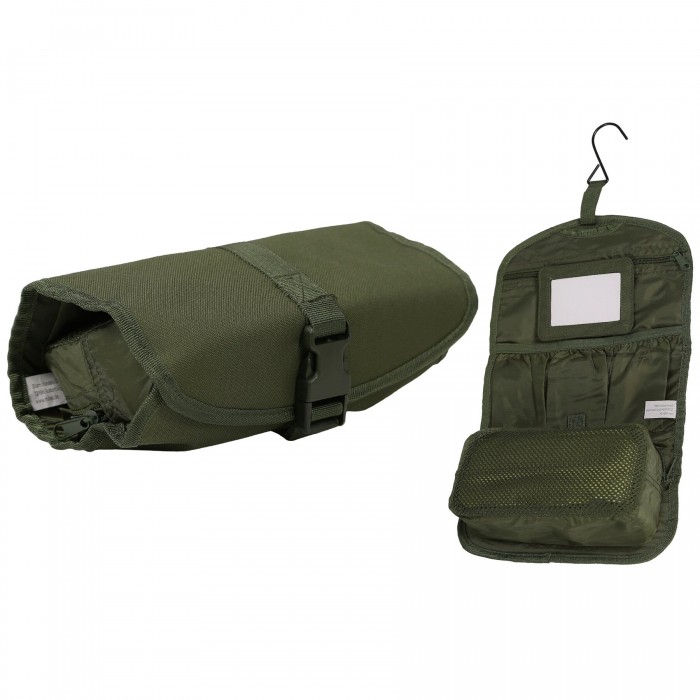 Сумка для туалетного приладдя MIL-TEC British Toilet Bag Olive Сумка для туалетного приладдя MIL-TEC British Toilet Bag Olive