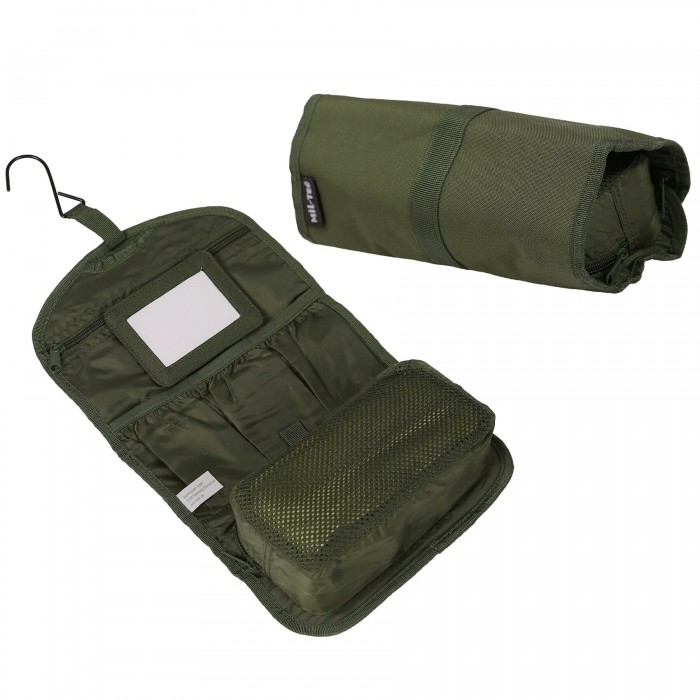 Сумка для туалетного приладдя MIL-TEC British Toilet Bag Olive Сумка для туалетного приладдя MIL-TEC British Toilet Bag Olive