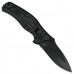 Ніж складаний Fox Outdoor 44613 Black з металевим руків'ям