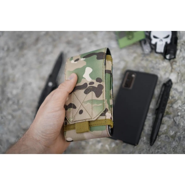 Подсумок для телефона Phone Pouch MOLLE Multicam Подсумок для телефона Phone Pouch MOLLE Multicam