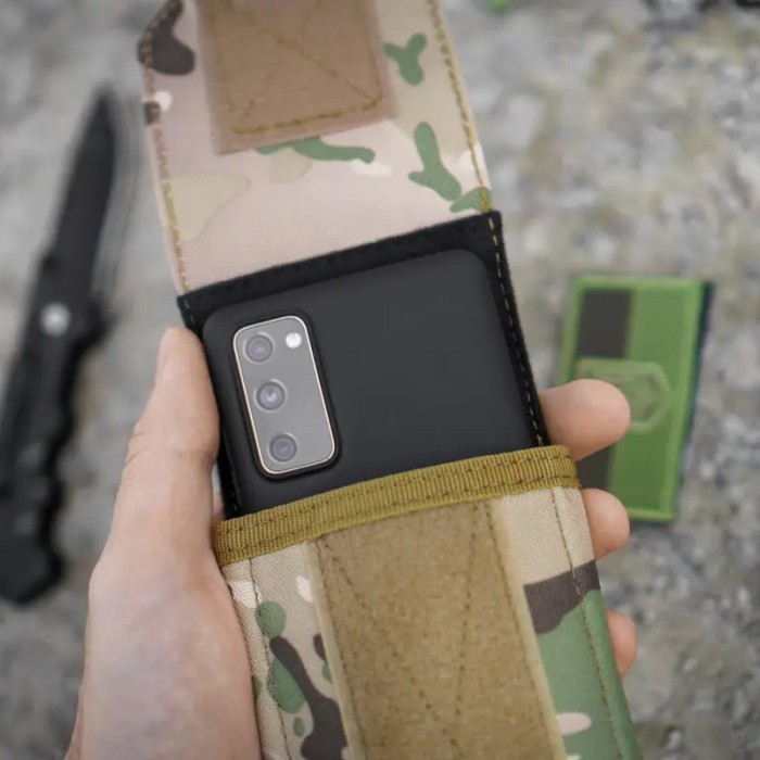 Подсумок для телефона Phone Pouch MOLLE Multicam Подсумок для телефона Phone Pouch MOLLE Multicam