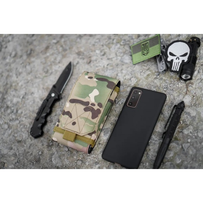 Подсумок для телефона Phone Pouch MOLLE Multicam Подсумок для телефона Phone Pouch MOLLE Multicam