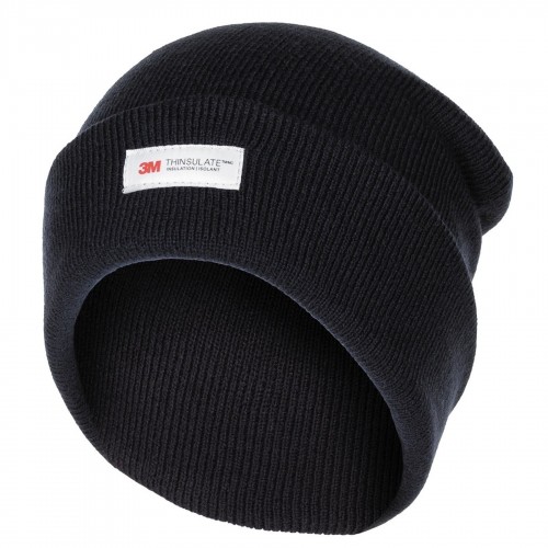 Шапка вязаная утепленная с отворотом MFH 3M Thinsulate Синяя, Navy Blue