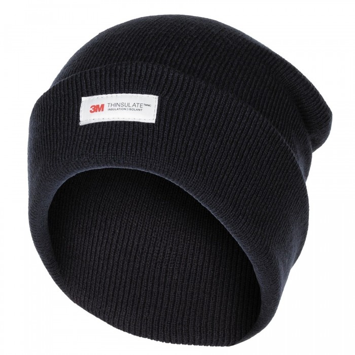 Шапка вязаная утепленная с отворотом MFH 3M Thinsulate Синяя, Navy Blue Шапка вязаная утепленная с отворотом MFH 3M Thinsulate Синяя, Navy Blue