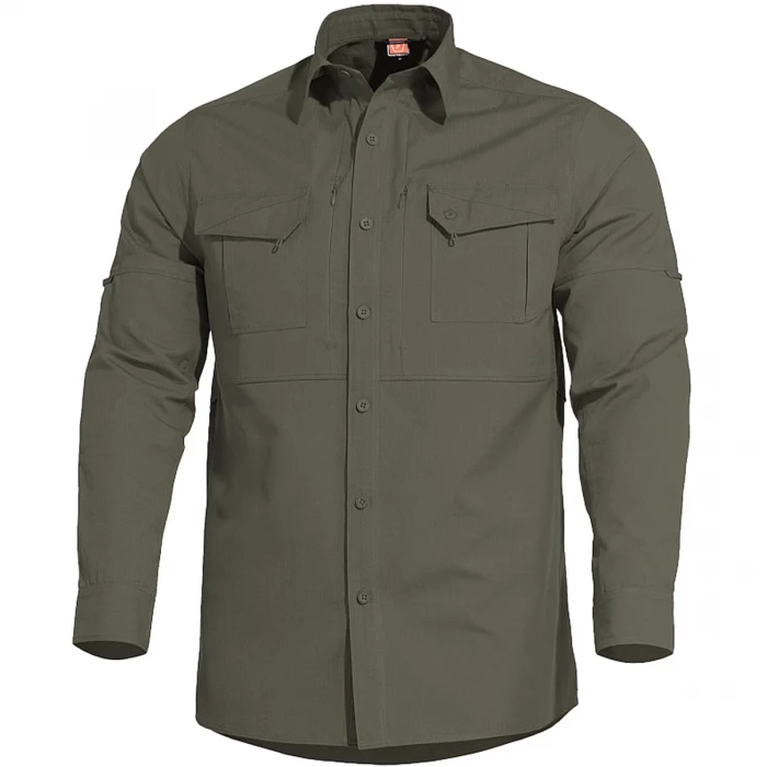 Рубашка Pentagon Plato Long Sleeve - Ranger Green Рубашка Pentagon Plato Long Sleeve - Ranger Green