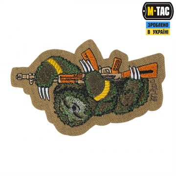 Нашивка M-Tac Ленивец, Coyote