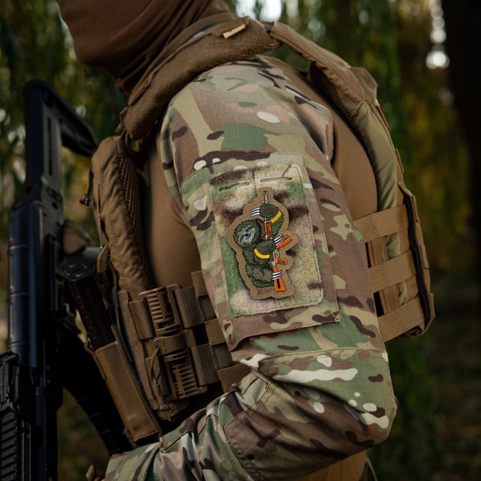 Нашивка M-Tac Ленивец, Coyote Нашивка M-Tac Ленивец, Coyote