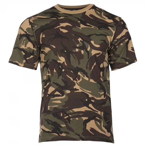 Футболка камуфляжна MIL-TEC T-Shirt British DPM, ДПМ (British DPM), 3XL